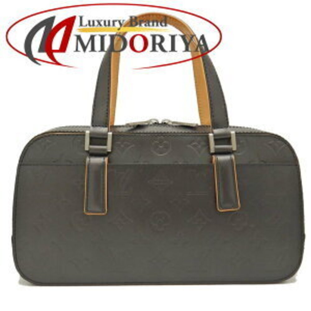 Louis Vuitton Shelton Monogram Matte Noir Black Handbag